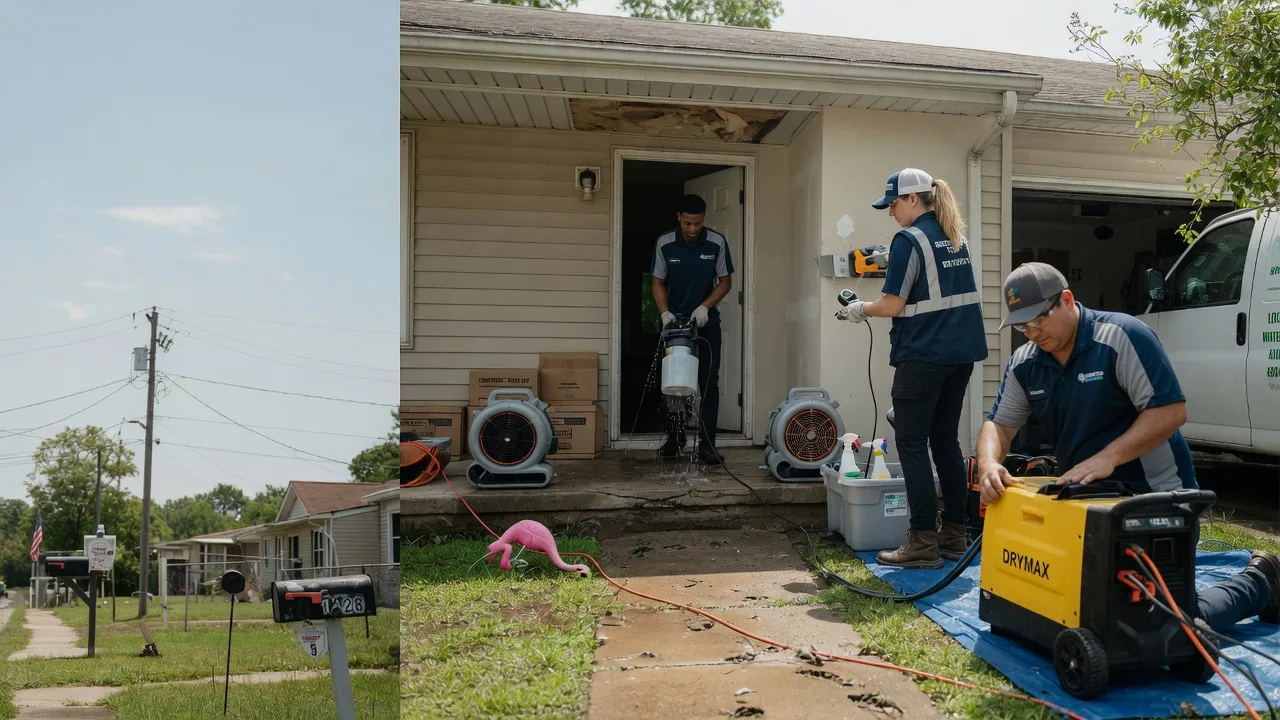 Storm Damage Water Removal in Holland, TX near me
